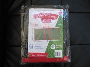 Christmas Tree Storage Bag! Up to 9 Foot! XL! King of Christmas Brand! Brand New - Picture 1 of 5
