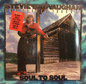 Stevie Ray Vaughan LP Soul To Soul NOS Still Factory Sealed HYPE STICKER (1985) - Picture 1 of 8