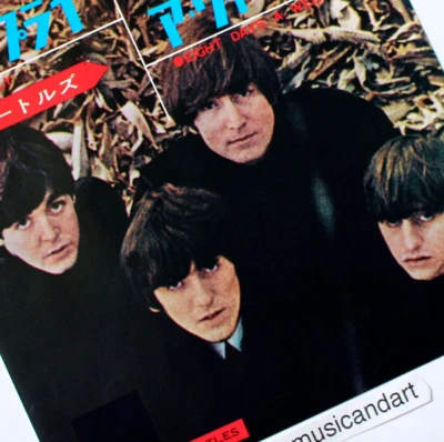 THE BEATLES EIGHT DAYS A WEEK 7" VINYL MONO JOHN LENNON PAUL McCARTNEY - Image 1 of 4