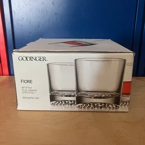NEU GODINGER FIORE TRINKGLASBECHER SET FÜR 10oz EDEL - Bild 1 von 5