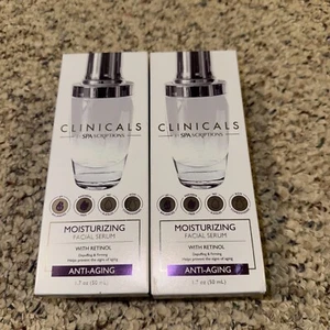 2 Clinicals by SpaScriptions 1,7 Oz. feuchtigkeitsspendendes Retinol Anti-Aging Gesichtsserum - Bild 1 von 2