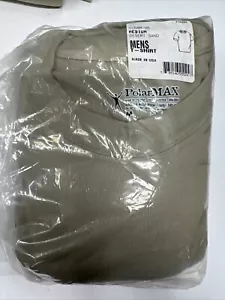 US Military Issue USGI PolarMax Army T Shirts 100% Poly Medium Desert Sand 4 Pk - Picture 1 of 4