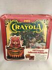 1992 Crayola Collectible Holiday Tin Bear Ornament Box 64 Crayons NEW SEALED!