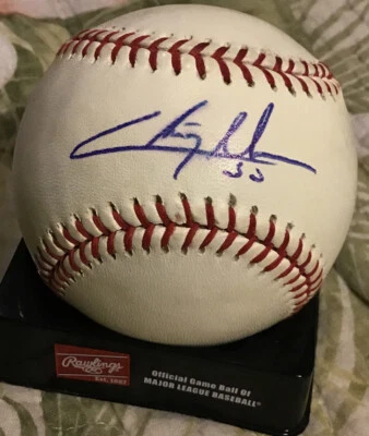 Chris Tillman Baltimore Orioles  Signed Rawlings OMLB Selig Baseball - Image 1 of 2