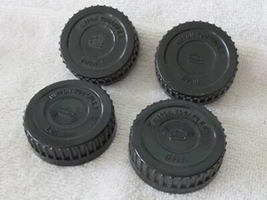 Genuine Nikon F Nippon Kogaku Japan Vintage LOT of 4 Rear Caps - Picture 1 of 3