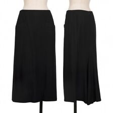 Yohji Yamamoto FEMME Back Drape Wool Skirt Size 1(K-133007)