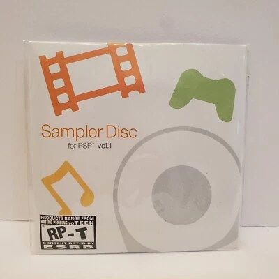 Sampler Disc Vol 1 Sony Playstation PSP Video Game Disc New Sealed - Image 1 of 4