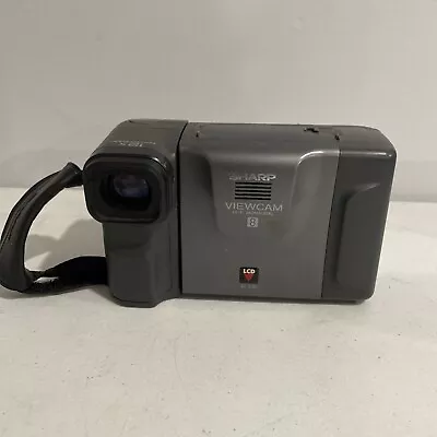 Sharp Viewcam VL-E66U Hi8 Camcorder No Charger For Parts - Image 1 of 4