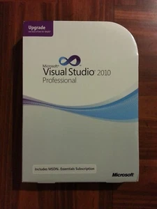 Microsoft Visual Studio 2010 Professional Full Version with UPGRADE Bonus - Picture 1 of 4