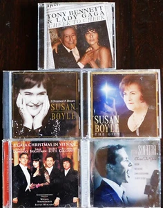 5 CDs, FRANK SINATRA ,TONY BENNETT & LADY GAGA ,SUSAN BOYLE, A GALA CHRISTMAS - Picture 1 of 15