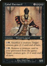 Magic MTG Tradingcard Odyssey 2001 Cabal Patriarch 120/350