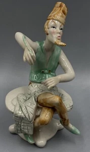 Figura de porcelana Ens Wilhelm Busch Max & Moritz Schneider Böck 17 cm - Imagen 1 de 12