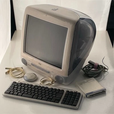Apple iMac G3 graphit Hauptgerät & Zubehör Vintage Computer ungetestet - Bild 1 von 4