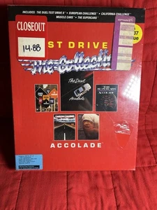 Test Drive II The Collection The SuperCars Accolade The Duel Vintage IBM PC Game - Picture 1 of 7