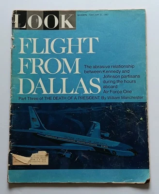 Look Magazine: February 21, 1967. Flight from Dallas Foto 1 de 4