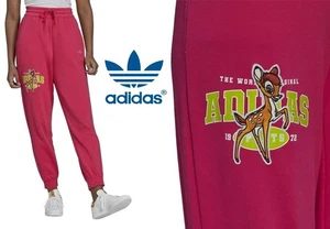 Adidas Originals X Disney Pink Bambi Jogginghose Größe 6 XS Damen Jogginghose Unterteil - Bild 1 von 5