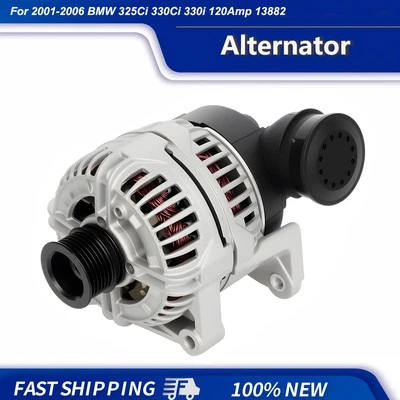 Alternador OEM 13882N para BMW 325Ci 330Ci 330i 2001 20025 2003 2004 2005 2006 Foto 1 de 4