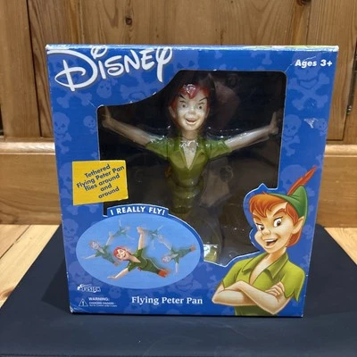 Fusion Disney Tethered Flying Peter Pan 2002 Rare Vintage Toy. VGC, Complete  - Image 1 of 4