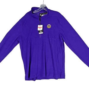 Nike WNBA Men's L Sweater Purple Los Angeles Sparks Team Pullover Long Sleeve - Picture 1 of 12