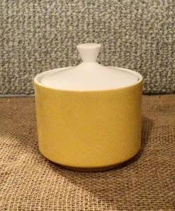 Mikasa Zuckerdose Focus Form Stein gelb - Bild 1 von 3