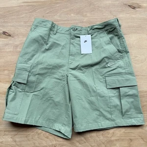 Pantaloncini cargo Nike Club tessuto verde FN3517-386 uomo taglia 34 nuovi 80€ - Foto 1 di 12