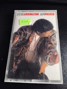 Steve Arrington Jam Packed Sealed Cassette Tape 1987 Boogie RNB Funk Album - Picture 1 of 2