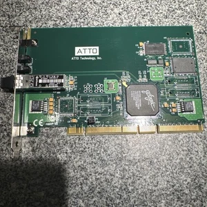 ATTO Fibre Channel Card 0089-PCBX-002 Class 1 Laser 3300 0030-03140-01 Rev D - Afbeelding 1 van 5