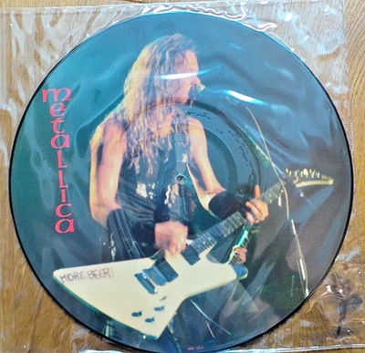 Metallica - More Beer Interview (LP Picture Disc UK 1987) - Bild 1 von 3
