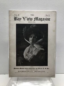 THE BAY VIEW MAGAZINE VOL 15 NO 8 MAY 1914 Rare - Picture 1 of 5