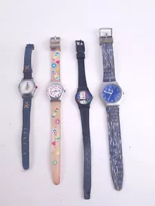 Lot of 4 Vintage / Retro wrist watches - circa 80's / 90's - Q&Q am2pm Untested - Picture 1 of 9