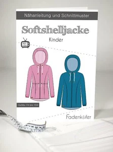 Patrón de corte escarabajo de hilo chaquetas softshell niños - Imagen 1 de 6