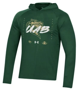 Under Armour Men’s UAB Blazers Long Sleeve Bench Hoodie Jersey Shirt Large L - Picture 1 of 8