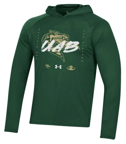 Under Armour Men’s UAB Blazers Long Sleeve Bench Hoodie Jersey Shirt Large L Cover