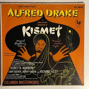 Kismet Original Broadway Cast Alfred Drake Vinyl, LP 1954 Columbia Masterworks - Picture 1 of 4