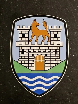 Beetle Bug Wolfsburg Crest Emblem 4" VINYL STICKER - Image 1 of 3