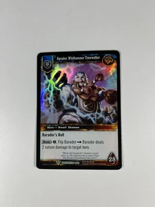 Barador Wildhammer Timewalker World of Warcraft TCG: Timewalkers Foil Hero Card - Picture 1 of 6