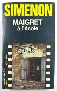 Maigret à l'école Georges Simenon Presses de la Cité 1976 Poche - Imagen 1 de 2