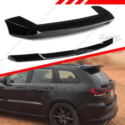 SRT Style Rear Roof Spoiler+Tail gate Mid Wing For Jeep Grand Cherokee 13-2021 - Image 1 of 4