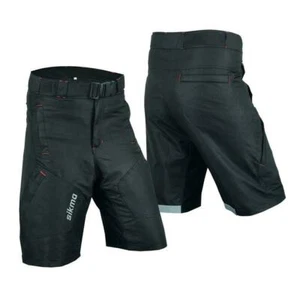 MTB Shorts Cycling Off Road Bike Coolmax Padded Detachable Liners Baggy Knicks - Picture 1 of 8