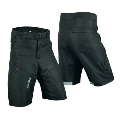 MTB Shorts Cycling Off Road Bike Coolmax Padded Detachable Liners Baggy Knicks - Image 1 of 4