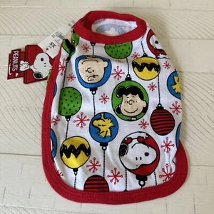Body Blanco Pet Jammies for Your Families Peanuts Snoopy XS Navidad Nuevo Perro - Imagen 1 de 9