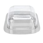 Quadrate Stainless Steel Container Dish Cheese Keeper With Transparen HOT