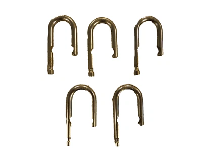 FEDERAL LOCK 1" NON QUICK CHANGE SHACKLE FOR 90 SERIES PADLOCK PACK OF 5 - Image 1 of 3