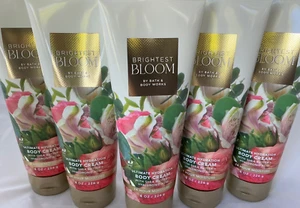 5 (FIVE) BRIGHTEST BLOOM Shea & Hyaluronic Acid CREAM Bath and Body Works - Picture 1 of 2
