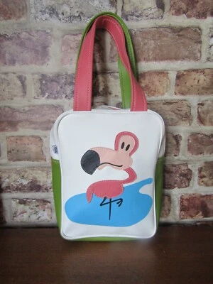Paul Frank Arthur The Flamingo Tasche Handtasche Rosa 2003 Vintage Retro Selten - Bild 1 von 4