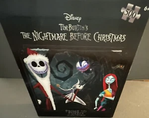 Disney The Nightmare Before Christmas Prime 3D Puzzle 500 Pieces 24x18 Hologram - Picture 1 of 2