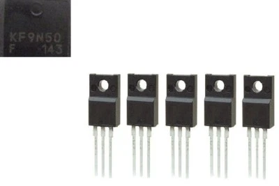 KF9N50  (5x) MOSFET 500V N-Ch  KF9N50F TO-220 - Image 1 of 2