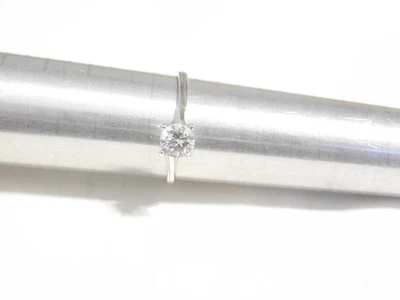 Sterling Silver 925 Solitaire Cubic Zirconia Engagement Ring AR950 - Image 1 of 4