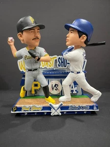 NEW - FOCO Limited Edition /124 Shohei Ohtani / Paul Skenes Dual Bobblehead - Picture 1 of 18