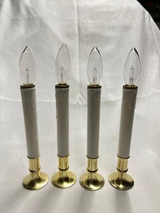 Four Battery Operated Window Candles - Picture 1 of 1